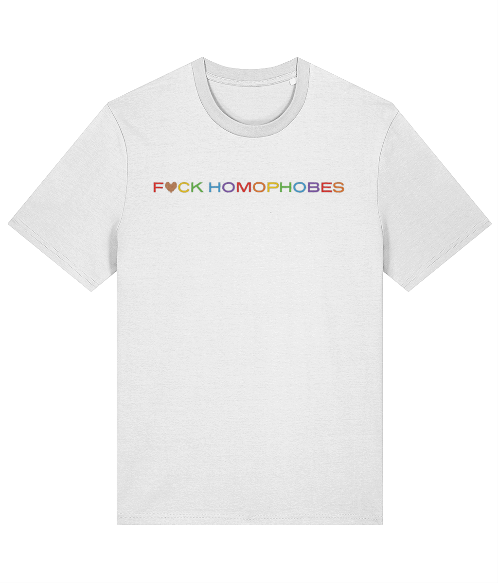 PRIDE F**k Homophobes Tee