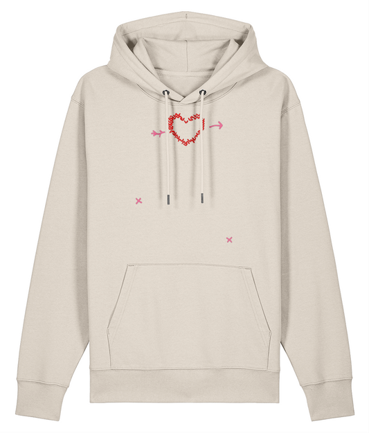 Palm angels pin my heart hoodie sale