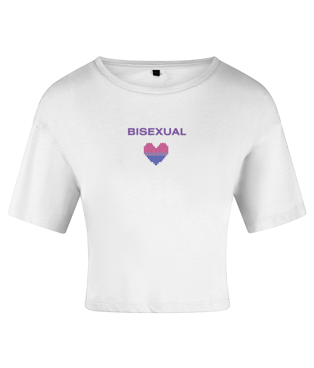 PRIDE Bisexual Crop Top