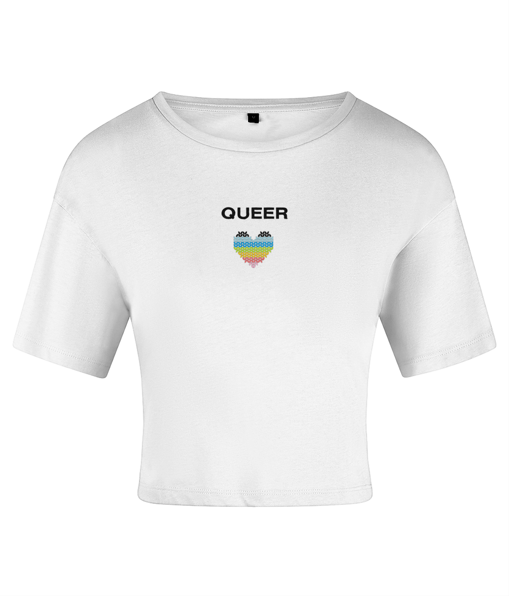 PRIDE Queer Crop Top